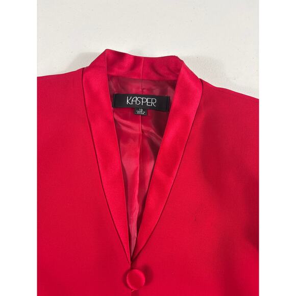 Kasper Skirt Suit 2Pc Set Women's Size 10 Lined Career Office Corporate Formal - Picture 3 of 12